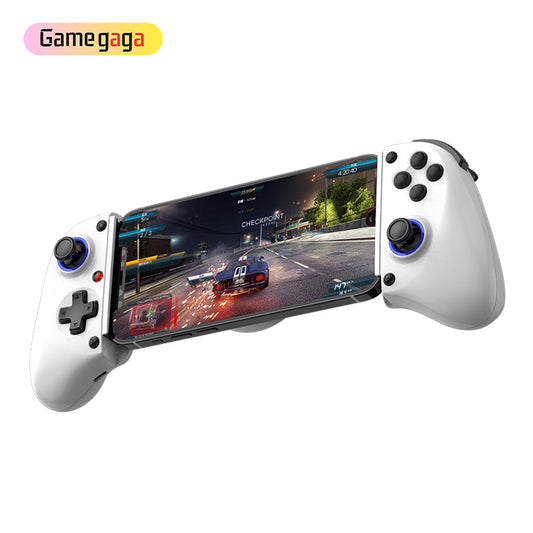 Yo BSP-D11Telescopic Game Controller RGB Light Phone Stretching Gamepad 6-axis Gyro Vibration for Android iOS Mobile Phone